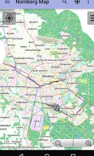 Nuremberg City Map Lite 1
