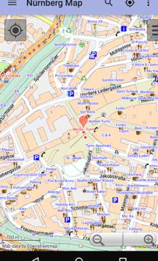 Nuremberg City Map Lite 3