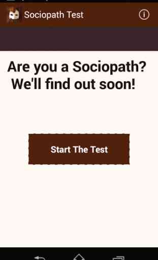 Sociopath Test 1