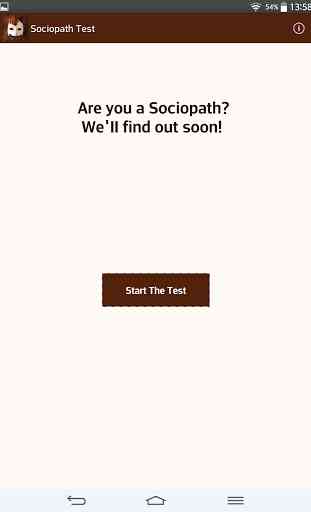 Sociopath Test 4