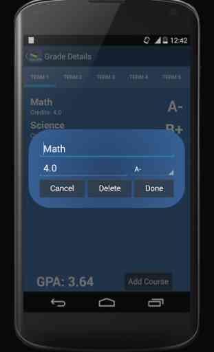 Easy GPA Calculator & Manager 4