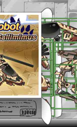 Gallimimus - Dino Robot 2