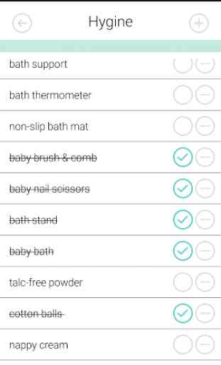 Newborn baby checklist 4