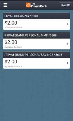 The PrivateBank Mobile Banking 2