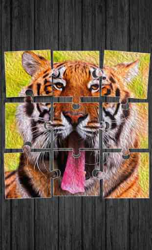 Tigers Jigsaw Puzzle Game 1