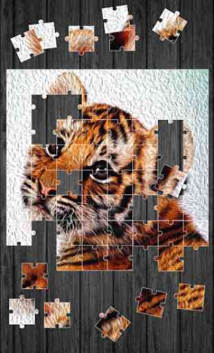 Tigers Jigsaw Puzzle Game 4