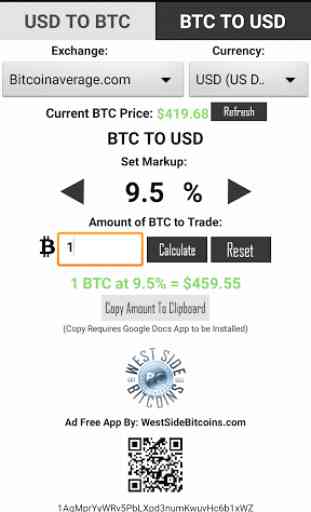 Bitcoin Trade Calculator 2