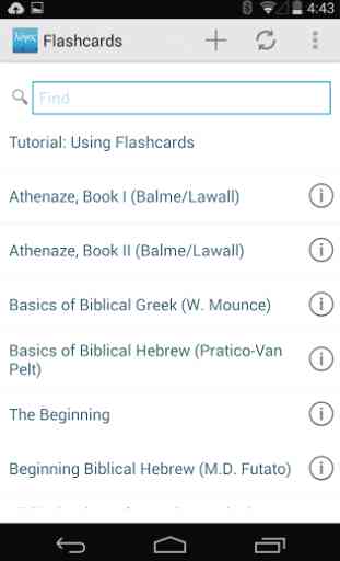 Flashcards for Greek & Hebrew 1