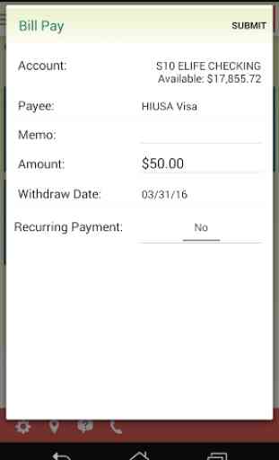 HawaiiUSA FCU Mobile Banking 4