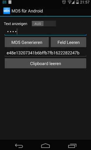 MD5 for Android 2