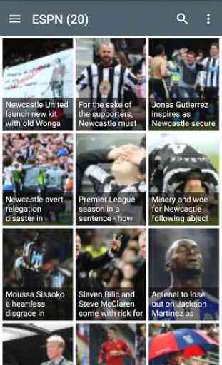 Newcastle Football News 1