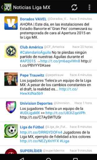 News from League MX 3
