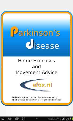 Parkinson Exercises Tablet 4