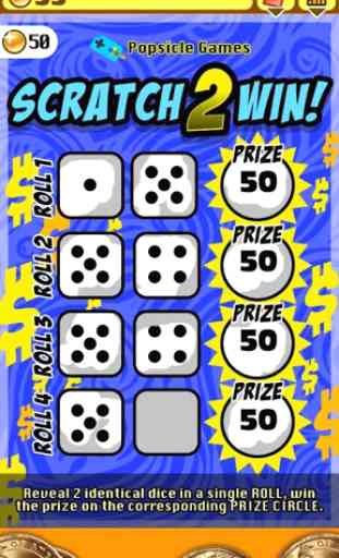 Scratch 2 Win: Lottery Tickets 4