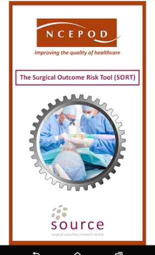 Surgical Outcome Risk Tool 1
