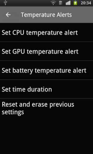 Temperature Monitor - CPU, GPU 4