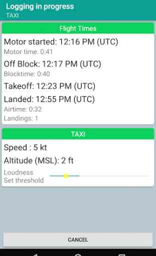 Automatic GPS Flight Log Pro 4