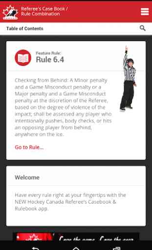Hockey Canada Rule Book 1