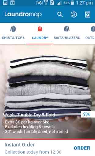 Laundromap - Dry Cleaning App 3