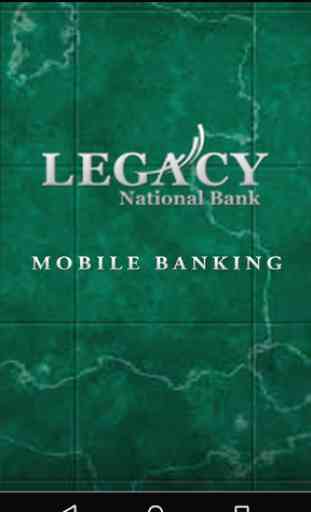 Legacy National Bank ELegacy 1