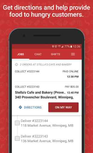 SkipTheDishes - Courier App 1