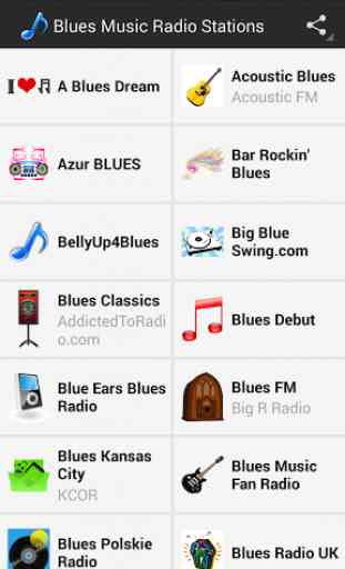 Blues Music Radio Stations 1