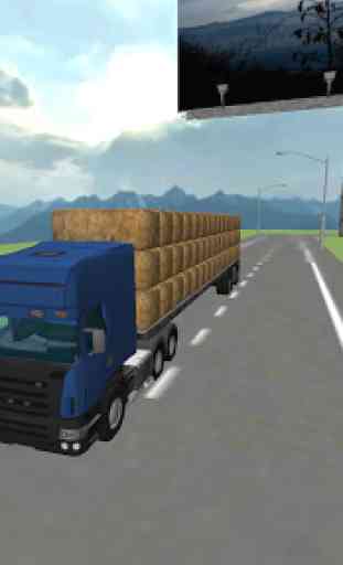 Hay Truck 3D: City 1