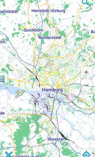Map of Hamburg offline 1