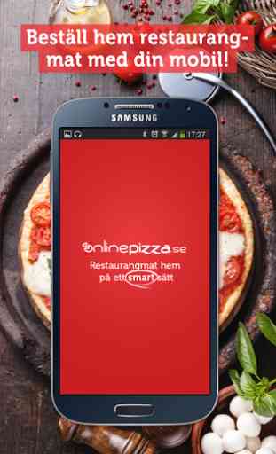 OnlinePizza food delivery app 1
