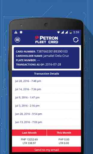 Petron Fleet App 2