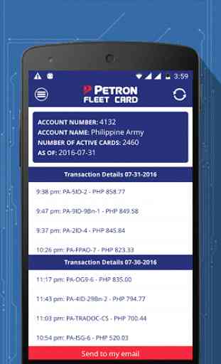 Petron Fleet App 3
