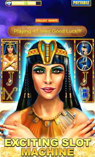 Slot Machine : Cleopatra Slots 1