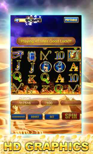 Slot Machine : Cleopatra Slots 2