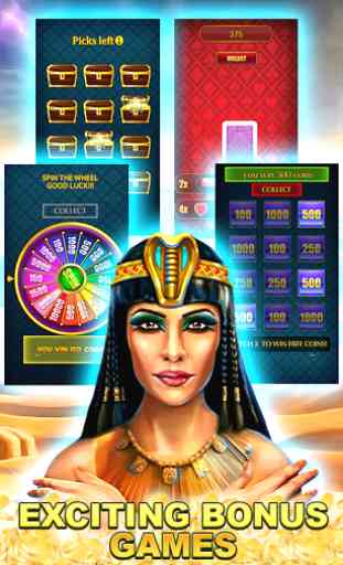 Slot Machine : Cleopatra Slots 4