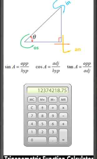 Trigonometric calculations 1