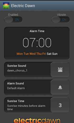 Alarm Clock Free Electric Dawn 2