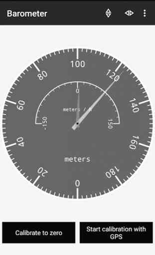 Barometer and altimeter 2