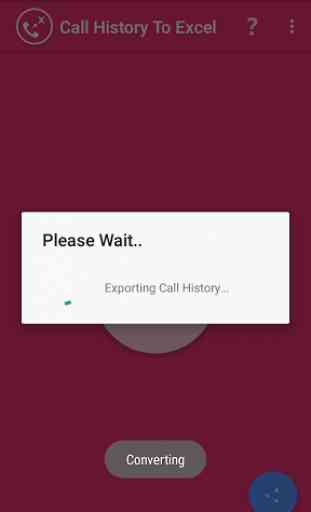 Call History To Excel 2