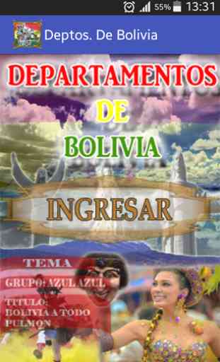 Departamentos De Bolivia 1