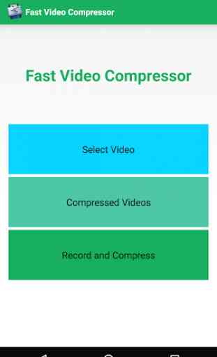 Fast Video Compressor 1