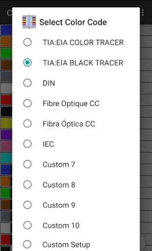 Fiber Optic Color Code 3