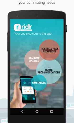Ridlr – BEST bus ticketing app 1
