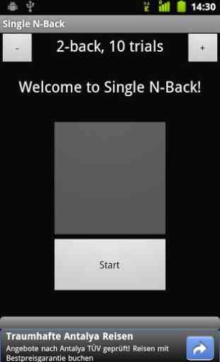 Single N-Back 3