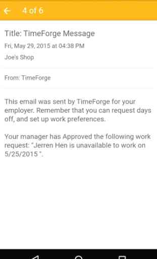 TimeForge Employee 3