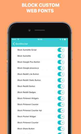BestBlocker – Block Ads, Widgets, Porno Sites, Cookies and Fonts in Safari 2
