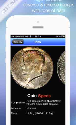 CoinBook Pro: A Catalog of U.S. Coins - an app about dollar, cash & coin 1
