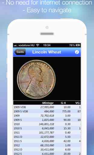 CoinBook Pro: A Catalog of U.S. Coins - an app about dollar, cash & coin 4