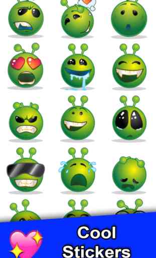 Emoji 3 FREE - Color Messages - New Emojis Emojis Sticker for SMS, Facebook, Twitter 4