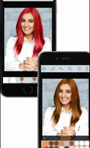 Hair Color Dye - Hair Style Changer Salon and Recolor Booth Editor 3