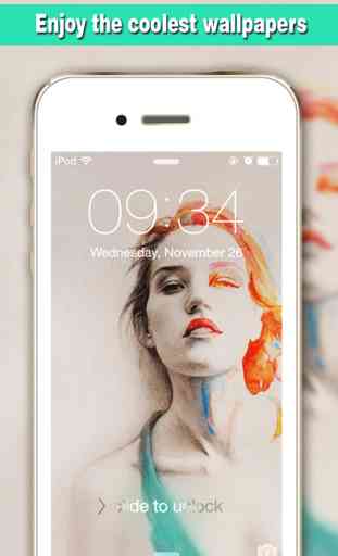 Magic Screen FREE - Wallpapers & Backgrounds Maker with Cool HD Themes for iOS8 & iPhone6 3